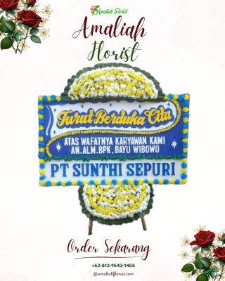 Papan Bunga Duka di Oesapa Barat