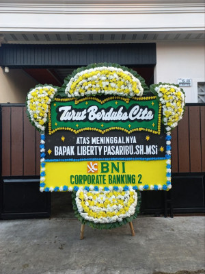 Papan Bunga Duka di Oesapa Barat