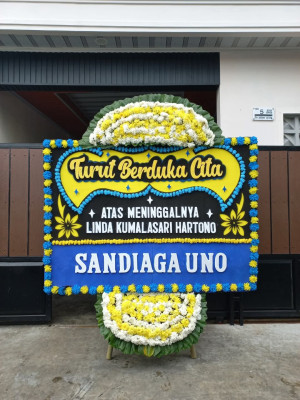 Papan Bunga Duka di Oesapa Barat